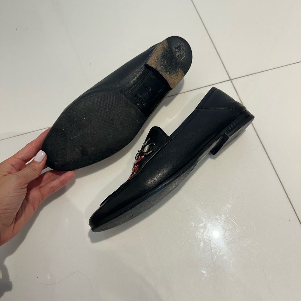 Gucci 2017 Brixton Kingsnake Loafers Size: 8 | IT 38 - Picture 8 of 9